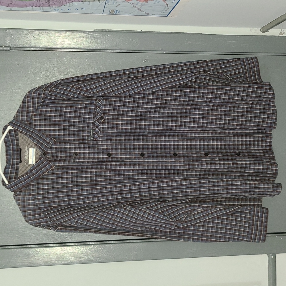 Mens columbia xxl long sleeve shirt. Omni-shade